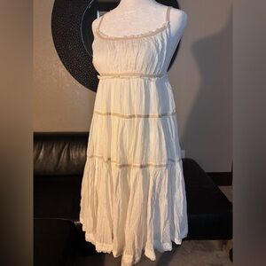 FREE PEOPLE, Isla Mini 
Ivory 
NWT 
size medium 
100% cotton
POCKETS